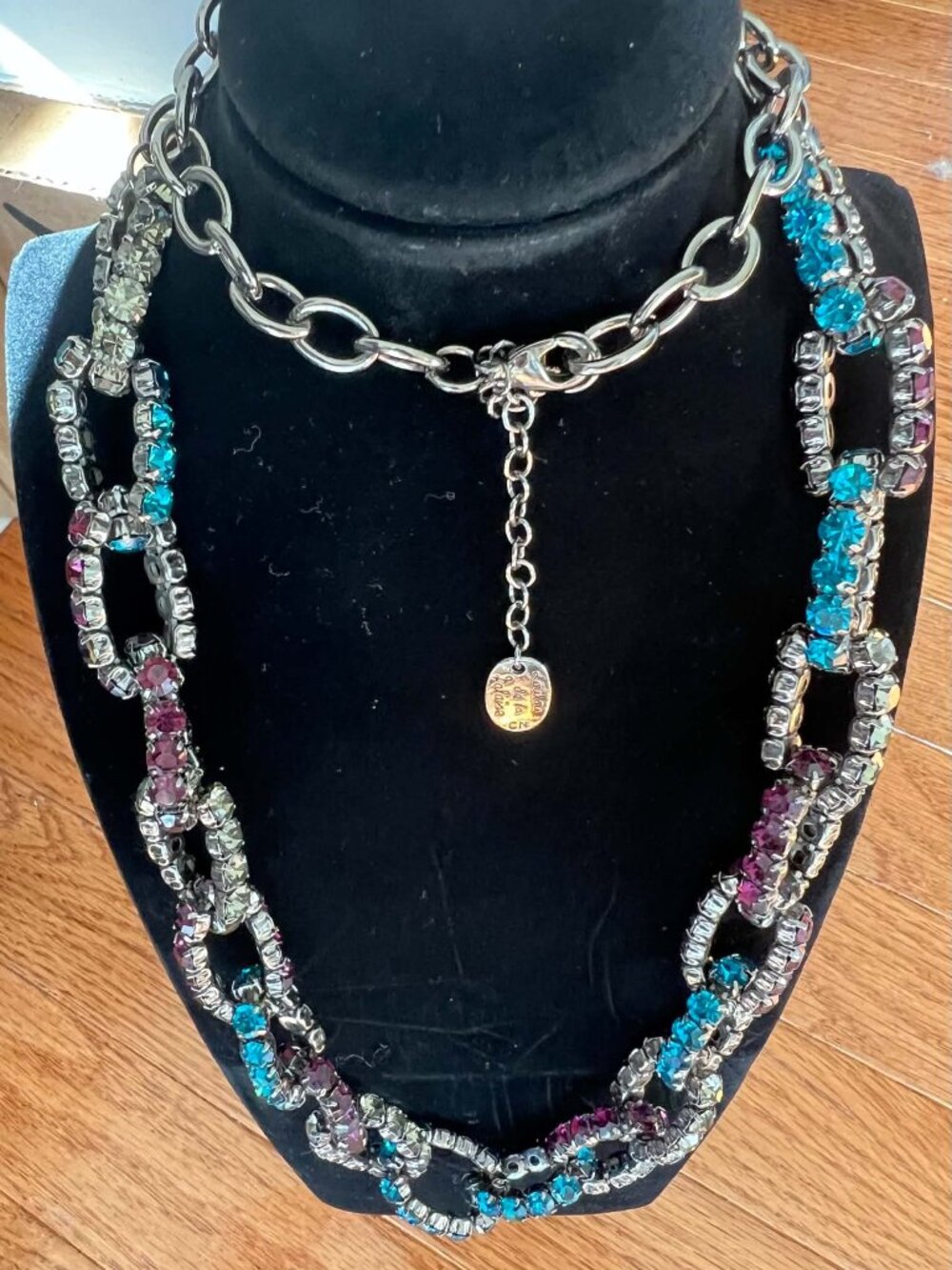 Vintage Lou Lou de la Falaise Couture Designer necklace